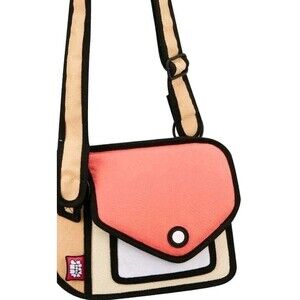 JumpfromPaper Giggle Melon Shoulder Crossbody Bag, Junior Size  2D bag Cartoon